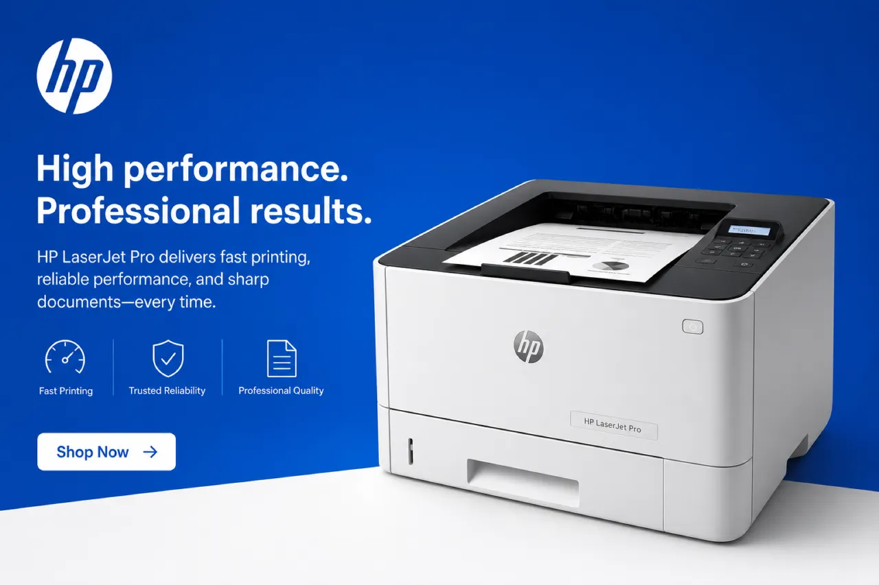 HP LaserJet Pro printers - high performance, professional results