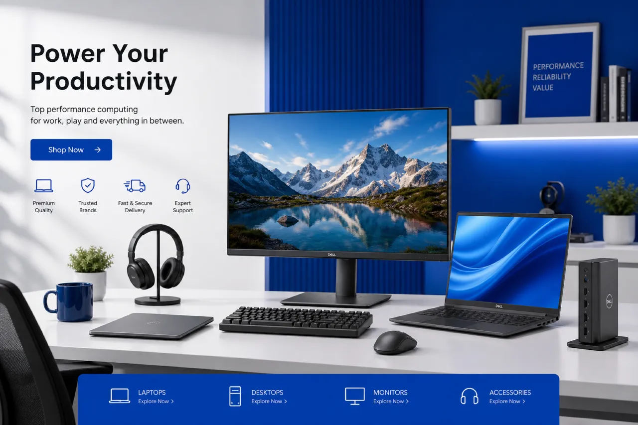 HP monitors and workstations - power your productivity