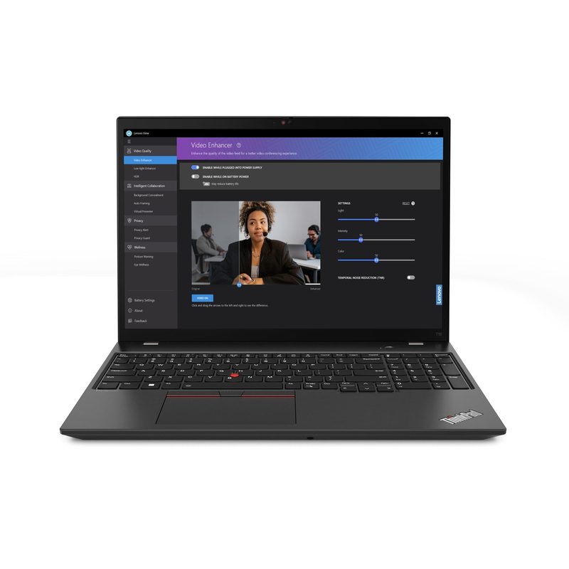 Lenovo ThinkPad T16 Gen 2 (Intel) Intel® Core™ i5 i5-1345U Laptop 40.6 cm (16") Touchscreen WUXGA 16 GB DDR5-SDRAM 512 GB SSD Wi-Fi 6E (802.11ax) Windows 11 Pro Black German