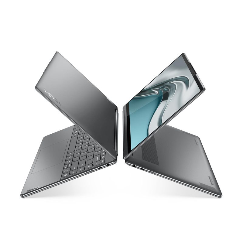 Lenovo Yoga 9 14IAP7 Intel® Core™ i7 i7-1260P Hybrid (2-in-1) 35.6 cm (14") Touchscreen WQUXGA 16 GB LPDDR5-SDRAM 1 TB SSD Wi-Fi 6E (802.11ax) Windows 11 Home Grey
