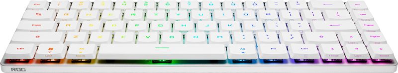 ASUS ROG Falchion RX Low Profile keyboard Gaming USB + RF Wireless + Bluetooth White