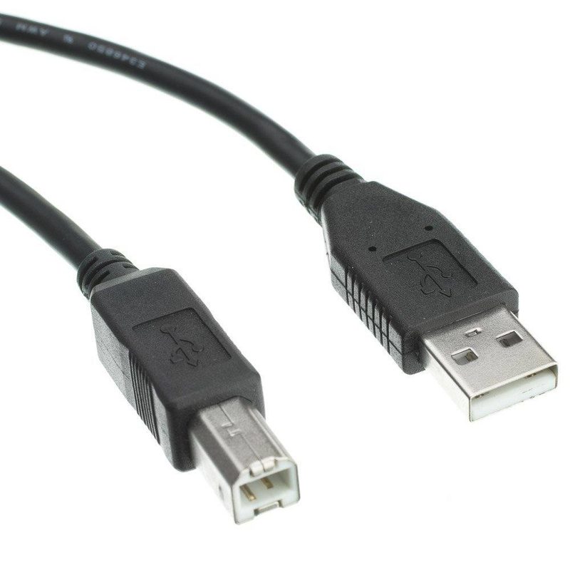 S-Tek [770607] USB 2.0 A To B Cable – 1.8M
