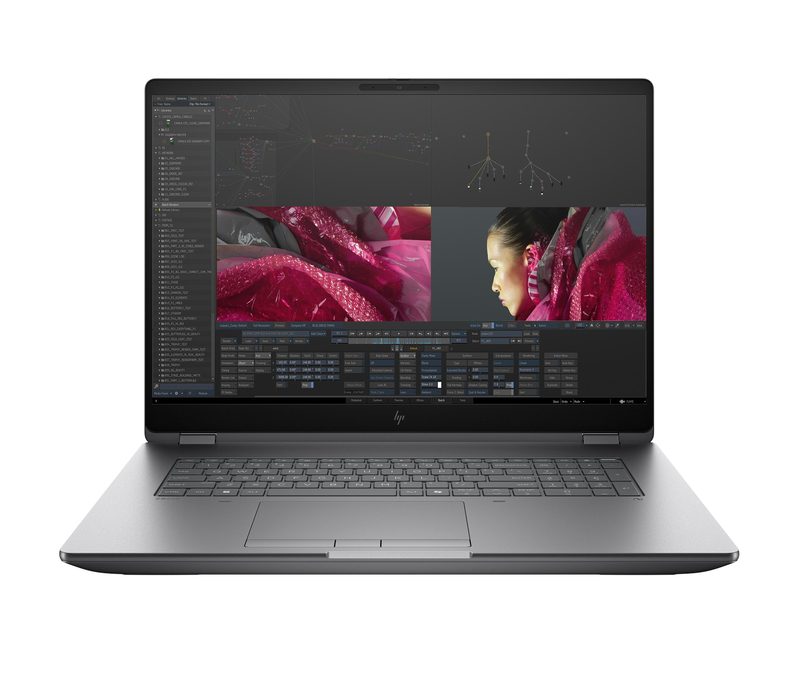 HP ZBook Fury G1i Mobile Workstation Intel Core Ultra 9 285HX 45.7 cm (18") WQXGA 64 GB DDR5-SDRAM 2 TB SSD NVIDIA RTX PRO 2000 Blackwell Wi-Fi 7 (802.11be) Windows 11 Pro AI Workstation, AI PC Silver