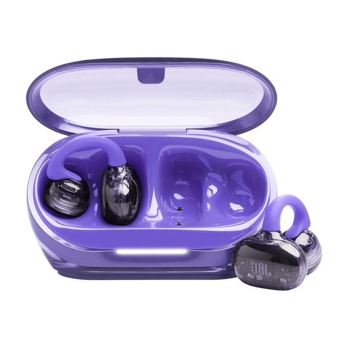 JBL Soundgear Clips Headset True Wireless Stereo (TWS) Ear-hook Calls/Music Bluetooth Purple