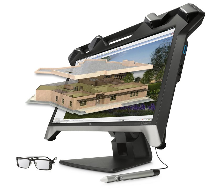 HP Zvr computer monitor 59.9 cm (23.6") 1920 x 1080 pixels Full HD LED Black