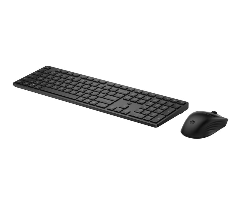 HP MultiDvcDuMdMSEKBCombo490C FR keyboard Mouse included Home RF Wireless + Bluetooth Black