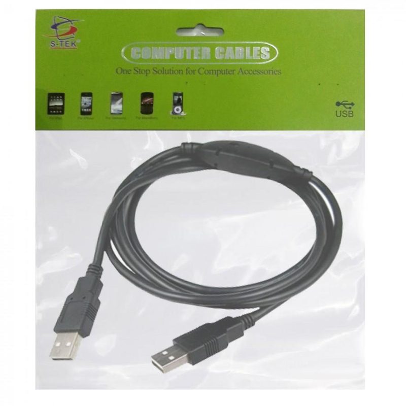 S-Tek [770621] USB 2.0 A To Ext.. Cable 3 M