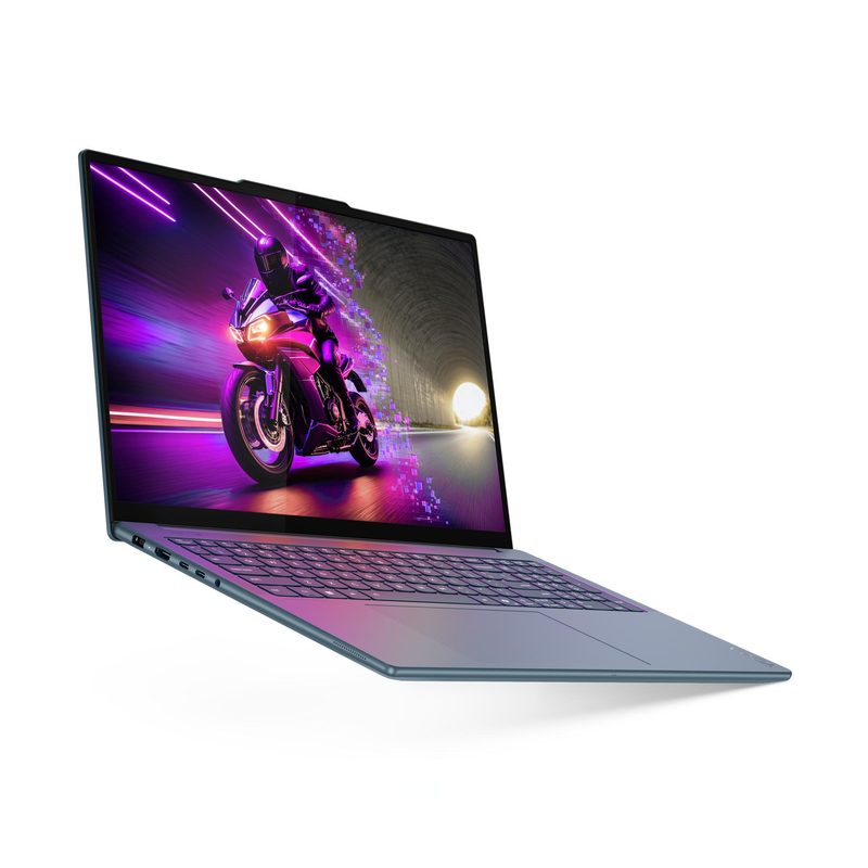 Lenovo Yoga Pro 9 16IAH10 Intel Core Ultra 7 255H Laptop 40.6 cm (16") WQXGA+ 32 GB LPDDR5x-SDRAM 1 TB SSD NVIDIA GeForce RTX 5060 Wi-Fi 7 (802.11be) Windows 11 Home Teal Turkish
