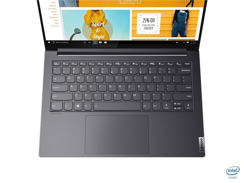 Lenovo Yoga Slim 7 Pro 14ITL5 Intel® Core™ i5 i5-1135G7 Laptop 35.6 cm (14") 2.2K 16 GB LPDDR4x-SDRAM 512 GB SSD NVIDIA GeForce MX450 Wi-Fi 6 (802.11ax) Windows 10 Home Grey