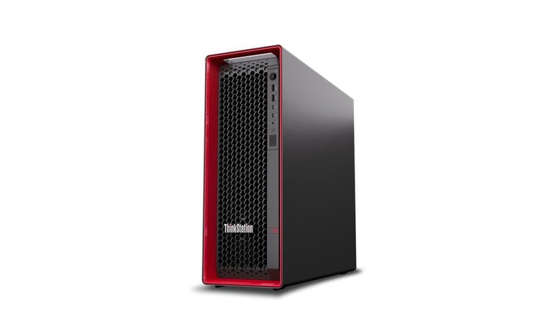 Lenovo ThinkStation P5 Intel Xeon W W5-2565X 32 GB DDR5-SDRAM 3 TB SSD NVIDIA RTX 4500 Ada Ubuntu Linux Tower Workstation Black, Red