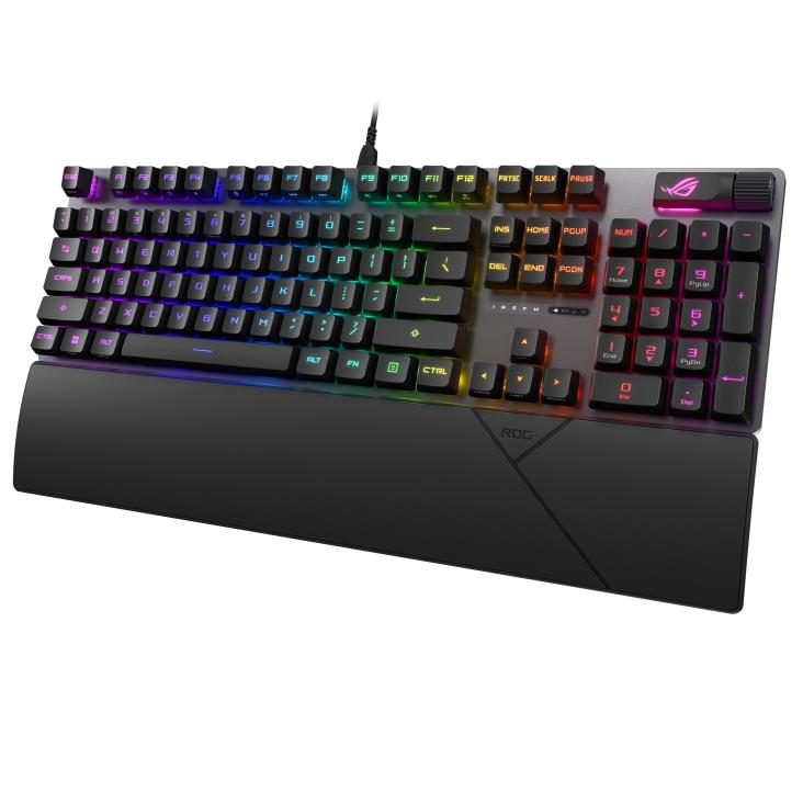 ASUS ROG STRIX SCOPE II keyboard Gaming USB QWERTZ Swiss Black