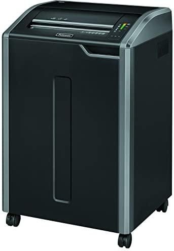 Fellowes Powershred 485i 100% Jam Proof Commercial Grade 38-Sheet Strip-Cut Paper Shredder, TAA Compliant (38480)
