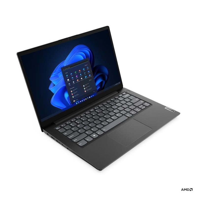 Lenovo V14 G3 ABA AMD Ryzen™ 5 5625U Laptop 35.6 cm (14") Full HD 8 GB DDR4-SDRAM 256 GB SSD Wi-Fi 6 (802.11ax) Windows 11 Pro Black French