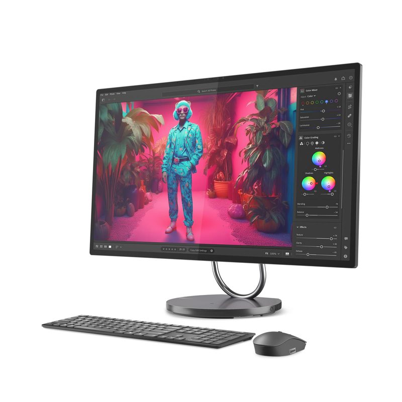 Lenovo Yoga AIO 32ILL10 Copilot+ PC Intel Core Ultra 7 256V 80 cm (31.5") 3840 x 2160 pixels All-in-One PC 16 GB LPDDR5x-SDRAM 1 TB SSD Windows 11 Home Wi-Fi 7 (802.11be) Grey