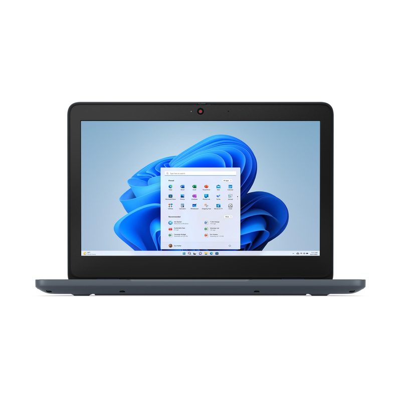 Lenovo 100w Gen 5 Intel® N N150 Laptop 29.5 cm (11.6") HD 8 GB LPDDR5-SDRAM 128 GB SSD Wi-Fi 6E (802.11ax) Windows 11 Pro Grey US English
