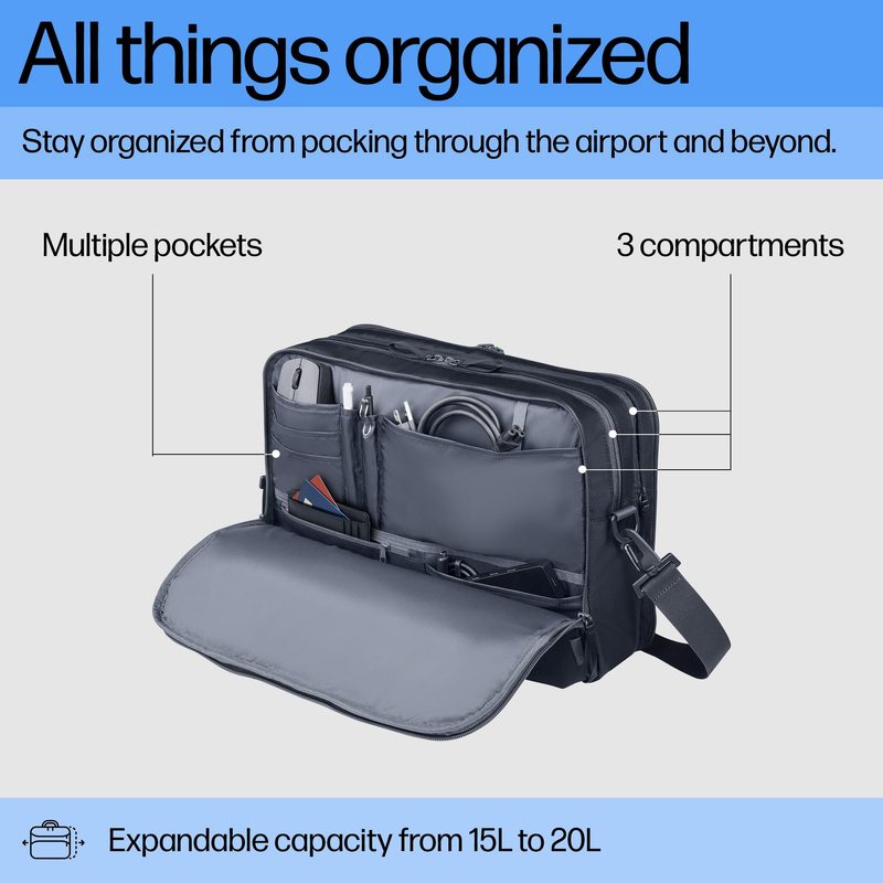 HP Travel Plus 15L 14-inch Laptop Bag