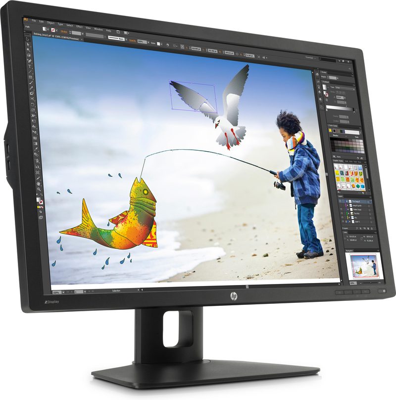 HP Z30i computer monitor 76.2 cm (30") 2560 x 1600 pixels LED Black