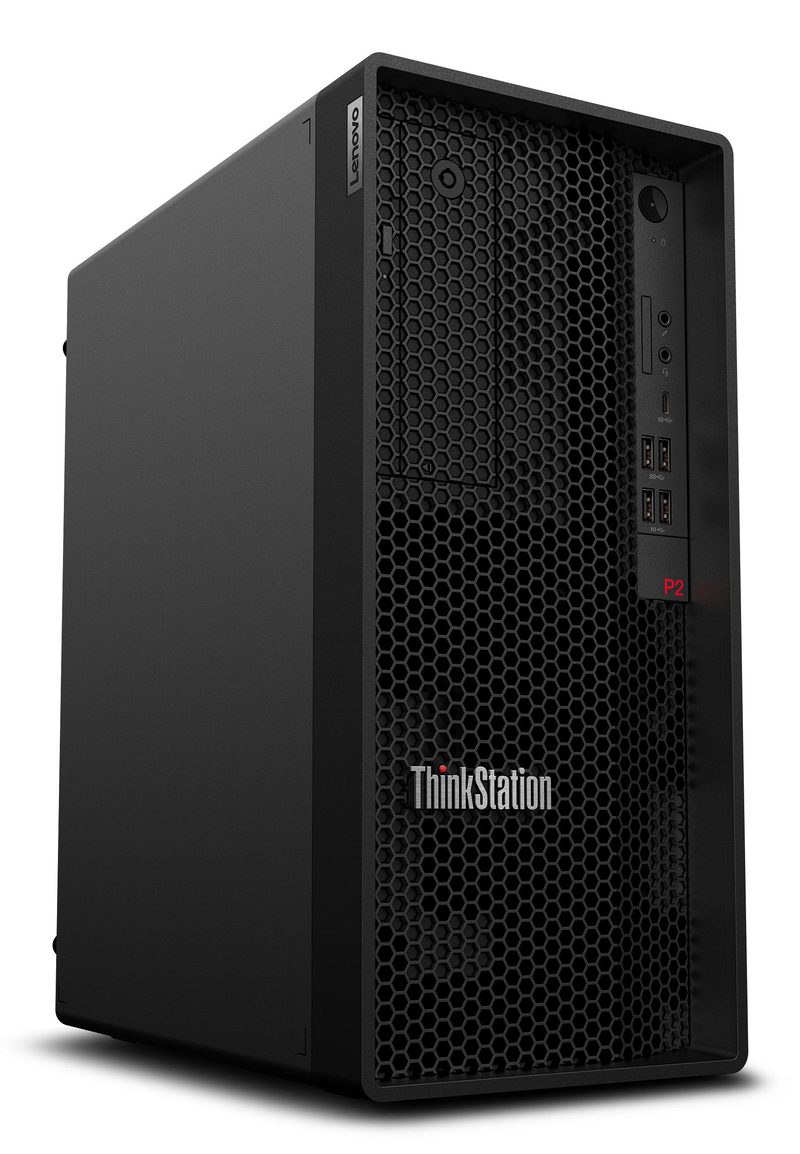 Lenovo ThinkStation P2 Tower Intel® Core™ i9 i9-14900K 128 GB DDR5-SDRAM 1 TB SSD NVIDIA GeForce RTX 4060 Windows 11 Pro Workstation Black