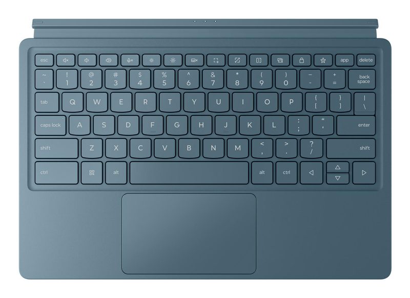 Lenovo ZG38C07010 mobile device keyboard Pogo Pin Teal