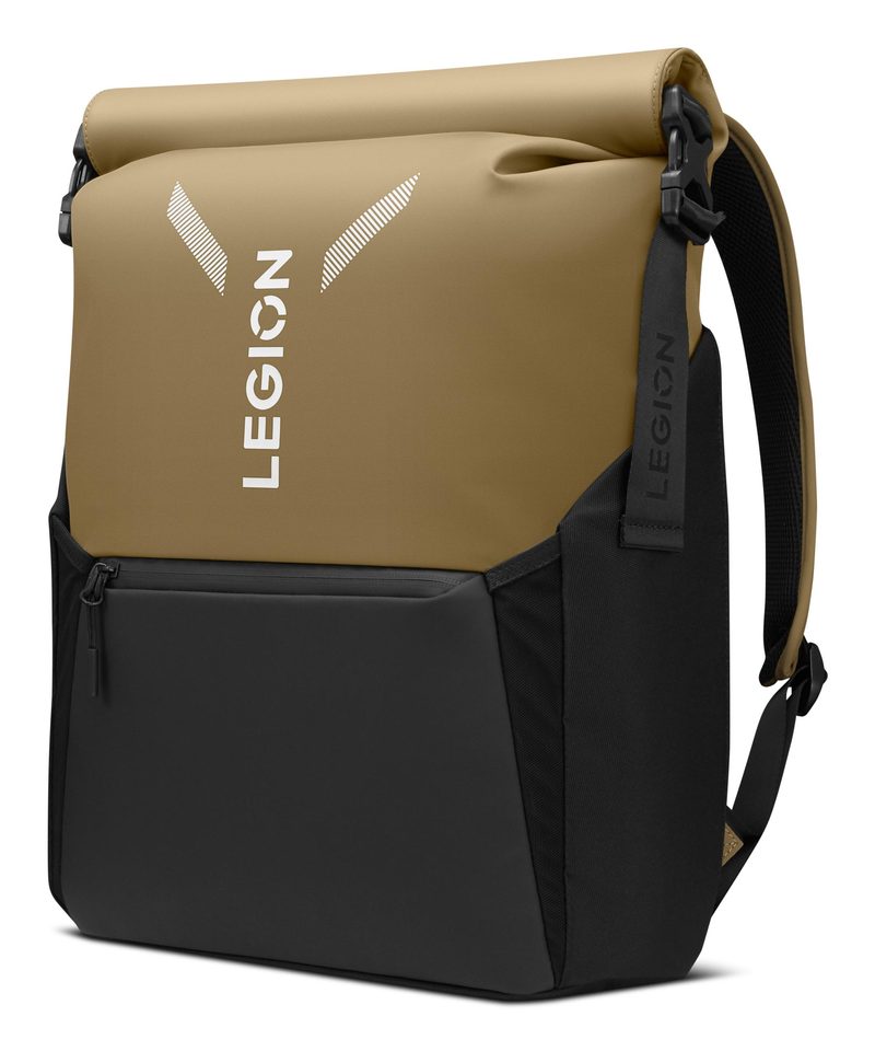 Lenovo GX41U39298 laptop case 40.6 cm (16") Backpack Black, Yellow