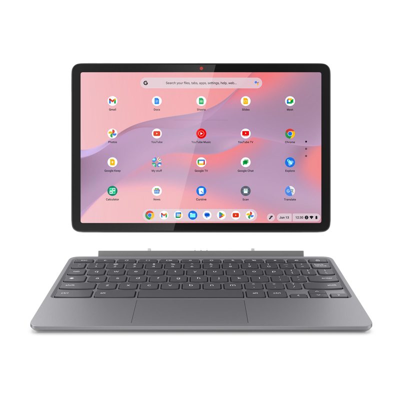 Lenovo Chromebook Duet 11M889 MediaTek Kompanio 838 27.8 cm (10.9") Touchscreen WUXGA 8 GB LPDDR4x-SDRAM 128 GB eMMC Wi-Fi 6 (802.11ax) ChromeOS Grey Portuguese