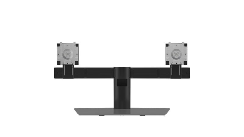 DELL Dual Monitor Stand 68.6 cm (27") Desk Aluminium, Black
