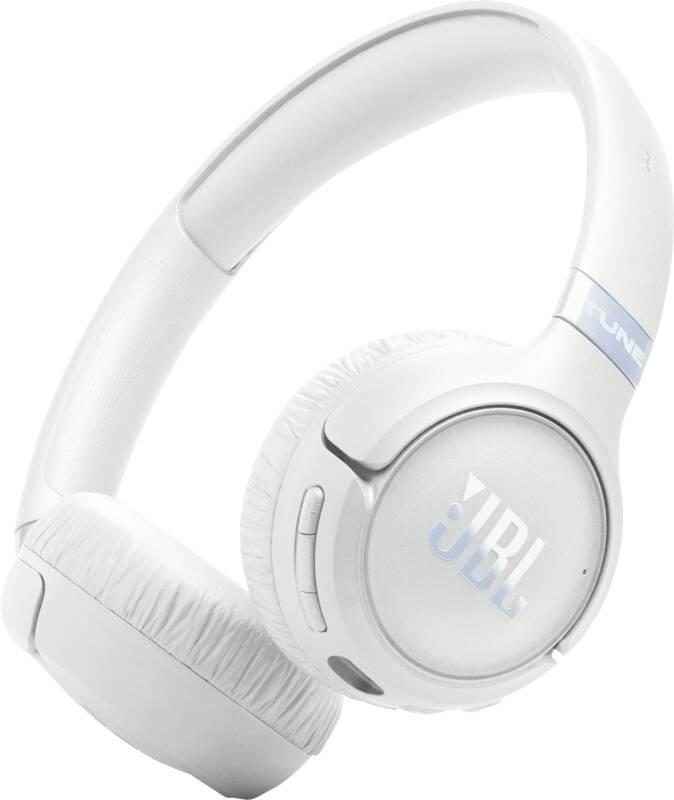 JBL Tune 680NC Headset Wired & Wireless Head-band Calls/Music USB Type-C Bluetooth White