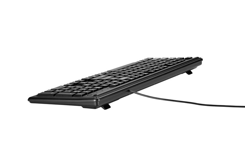HP 100 ALL FR keyboard Home USB Black