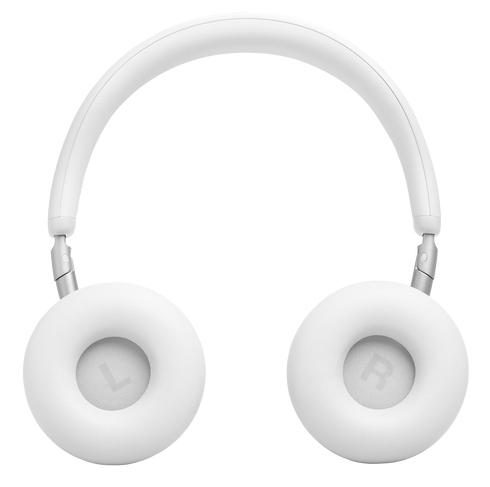 JBL Live 680NC Headset Wired & Wireless Head-band Calls/Music USB Type-C Bluetooth White