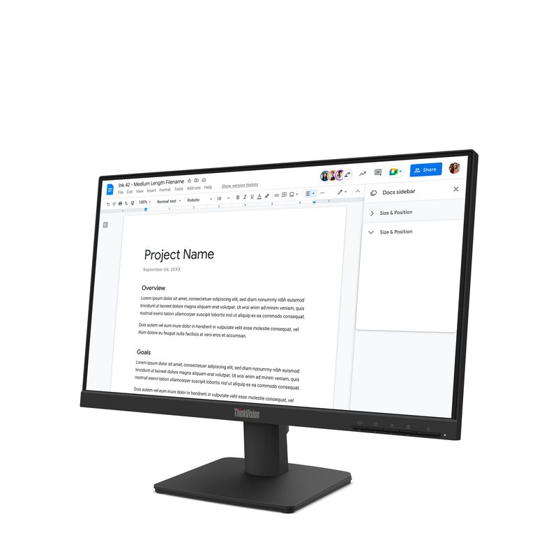 Lenovo ThinkVision S22-4e Monitor