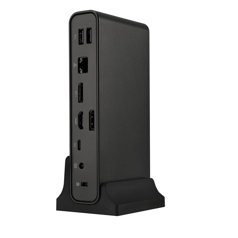 ASUS Triple Display USB-C Dock Duo DC301 Wired USB 3.2 Gen 2 (3.1 Gen 2) Type-C Black