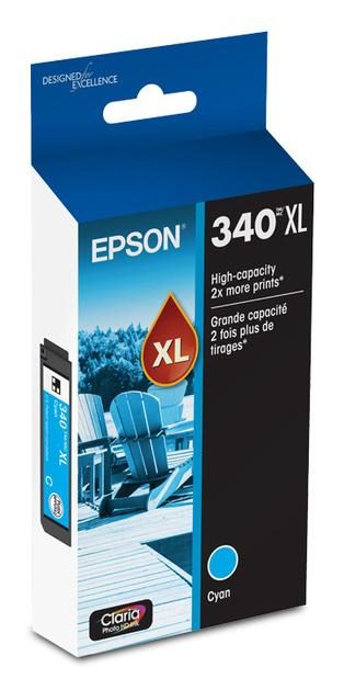 Epson T340XL220-S ink cartridge 1 pc(s) Original High (XL) Yield Cyan