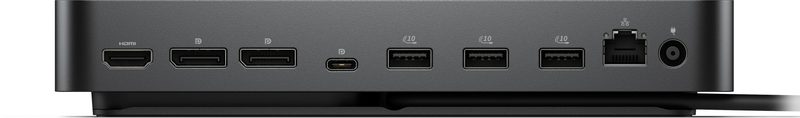 DELL WD25 Wired USB 3.2 Gen 2 (3.1 Gen 2) Type-C Black