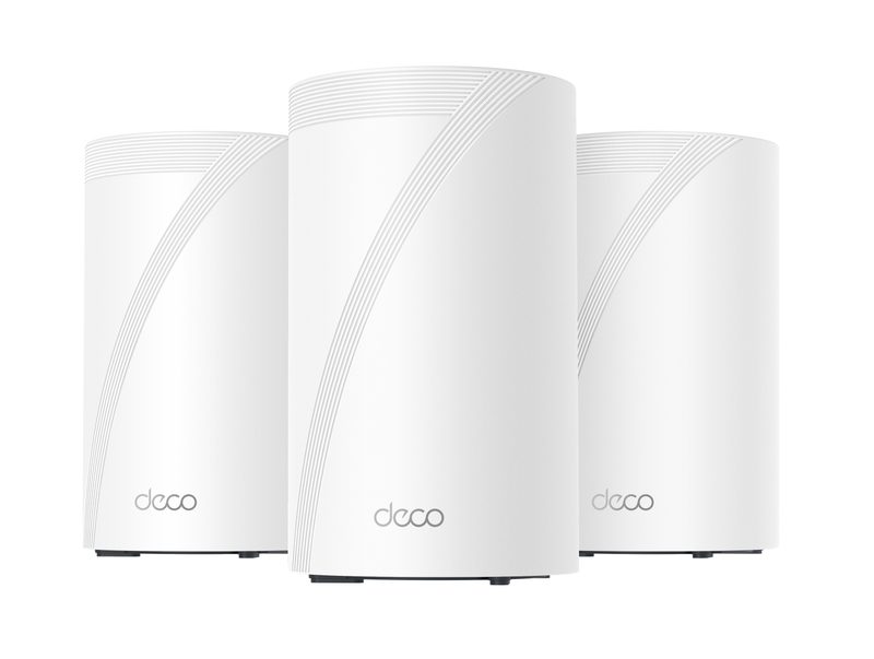 TP-Link Deco BE68 (3-pack) Tri-band (2.4 GHz / 5 GHz / 6 GHz) Wi-Fi 7 (802.11be) White Internal