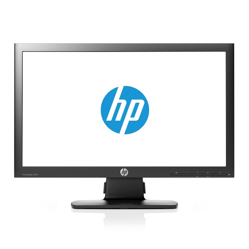 HP ProDisplay P201 computer monitor 50.8 cm (20") 1600 x 900 pixels Black