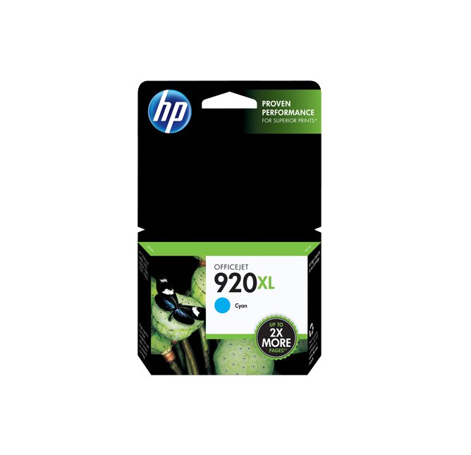 HP 920XL High Yield Cyan Original Ink Cartridge