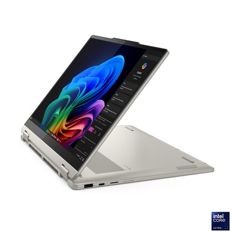 Lenovo YG 7 2-in-1 ULT5 16GB 512GB W11H Copilot+ PC Intel Core Ultra 5 226V Hybrid (2-in-1) 35.6 cm (14") Touchscreen WUXGA LPDDR5x-SDRAM Wi-Fi 7 (802.11be) Seashell (colour) Turkish