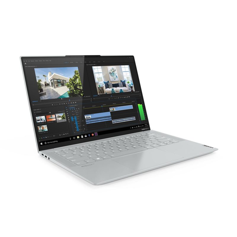 Lenovo Yoga Slim 7 Carbon 14ACN6 AMD Ryzen™ 7 5800U Laptop 35.6 cm (14") 2.8K 16 GB LPDDR4x-SDRAM 512 GB SSD NVIDIA GeForce MX450 Wi-Fi 6 (802.11ax) Windows 11 Home Grey