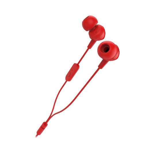 JBL C150SI Headphones Wired In-ear Calls/Music/Sport/Everyday Red