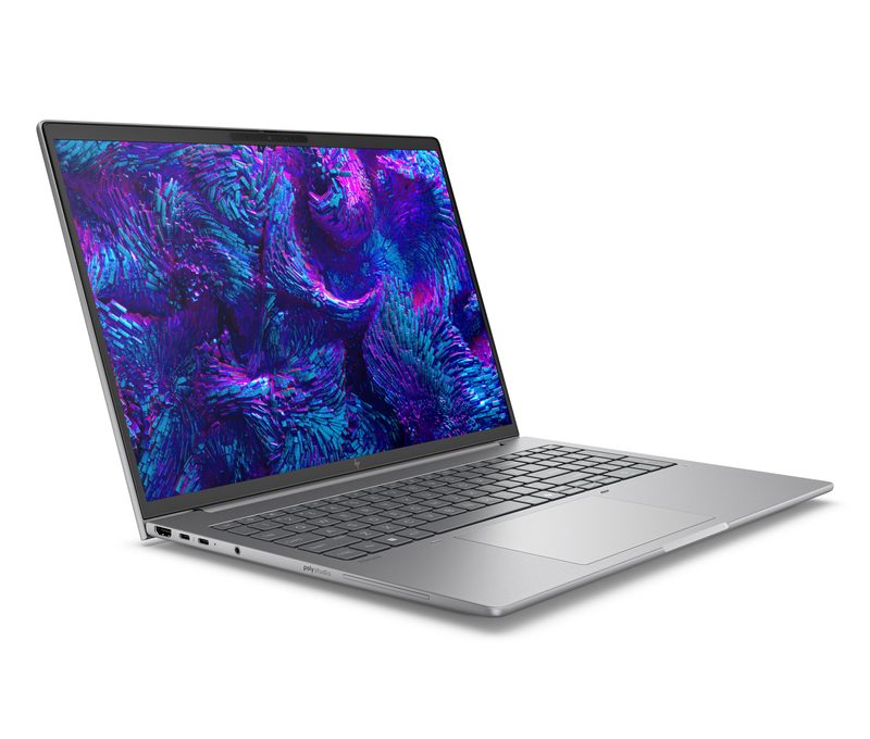 HP ZBook 8 G1i Data Science Intel Core Ultra 7 255H Mobile workstation 40.6 cm (16") WUXGA 16 GB DDR5-SDRAM 512 GB SSD NVIDIA RTX 500 Ada Wi-Fi 7 (802.11be) Windows 11 Pro AI Workstation, AI PC Silver
