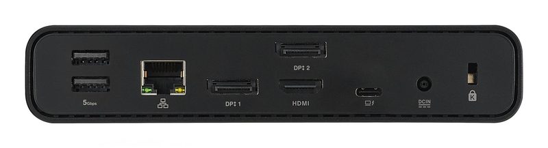 ASUS Triple Display USB-C Dock Duo DC301 Wired Black