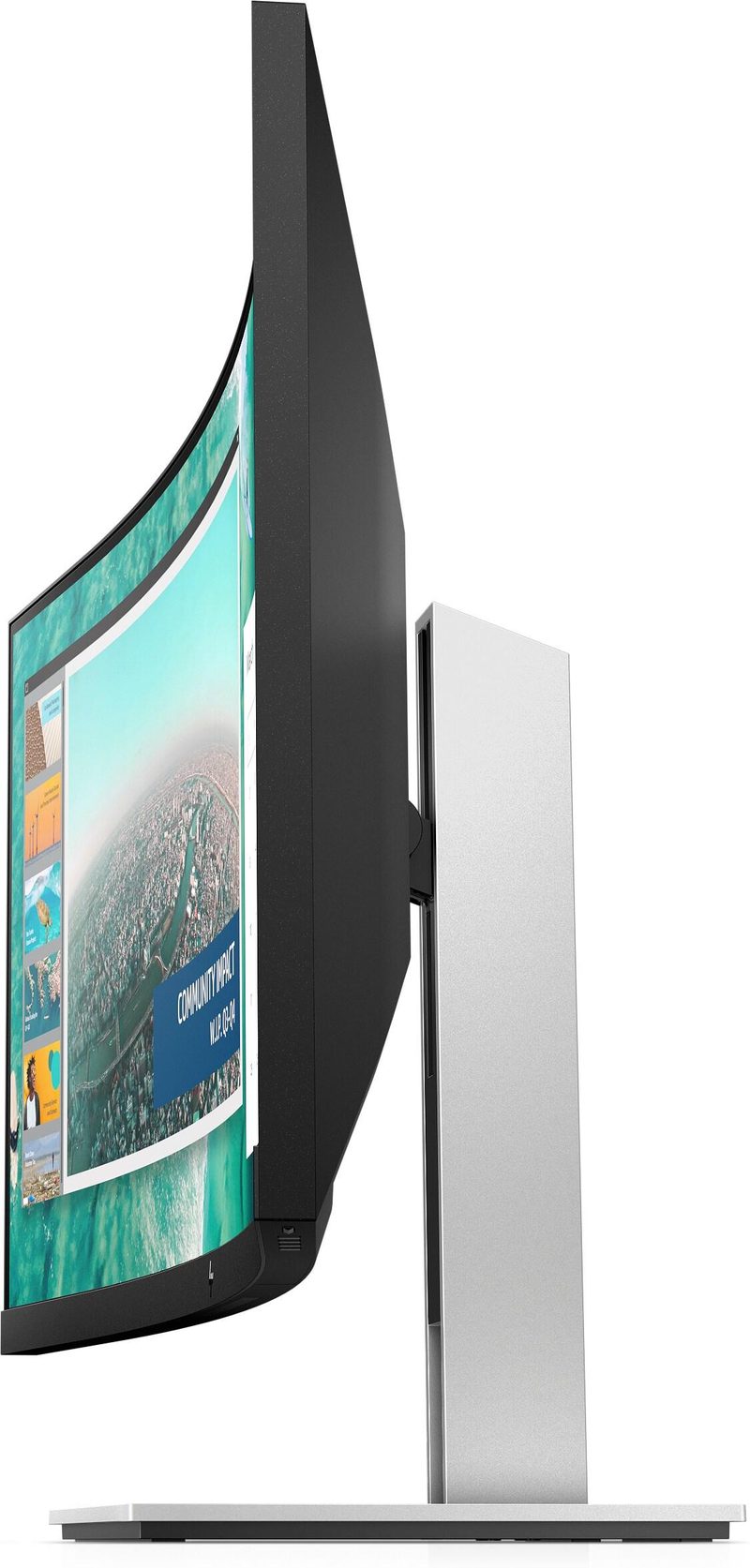 HP Monitor E344c curvo de 34" computer monitor 86.4 cm (34") 3440 x 1440 pixels Quad HD Silver