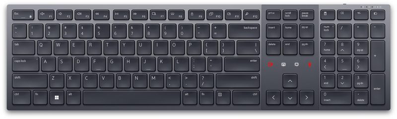 DELL KB900 keyboard Office RF Wireless Canadian Graphite