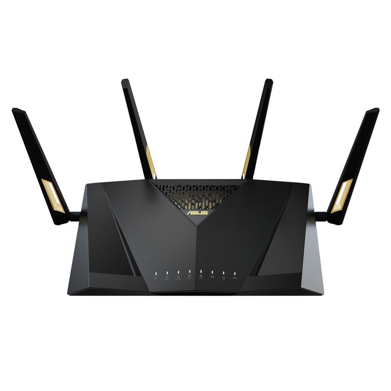 ASUS 90IG0820-MO3A00-B wireless router Multi-Gigabit Ethernet Dual-band (2.4 GHz / 5 GHz) Black