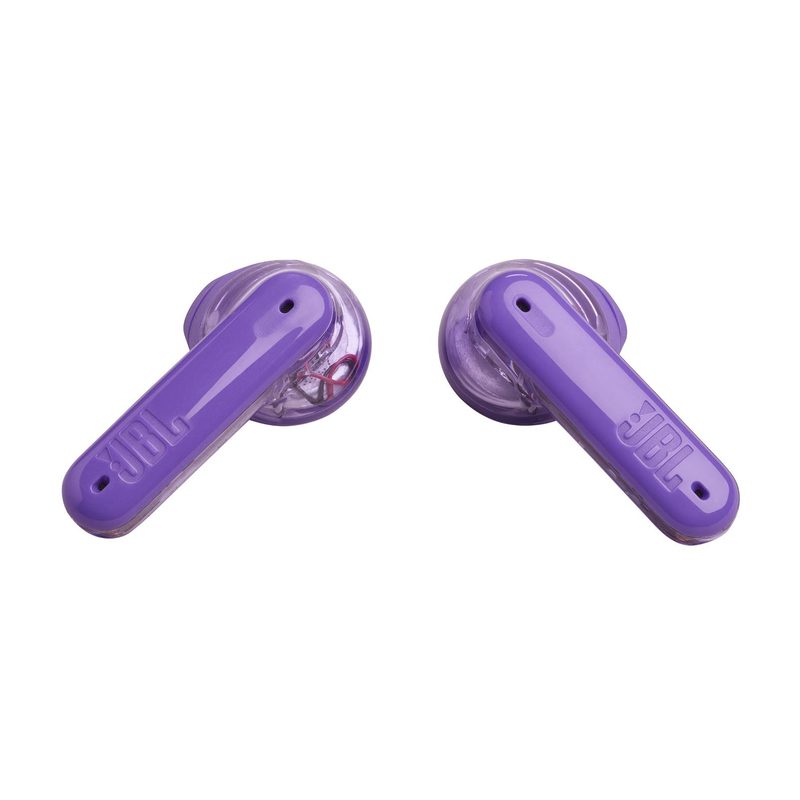 JBL Tune Flex Ghost Edition Headset True Wireless Stereo (TWS) In-ear Calls/Music Bluetooth Purple, Translucent