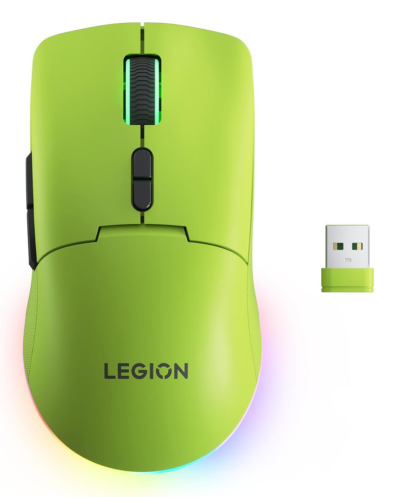 Lenovo Legion M220 mouse Gaming Ambidextrous RF Wireless + Bluetooth + USB Type-C Optical 5000 DPI