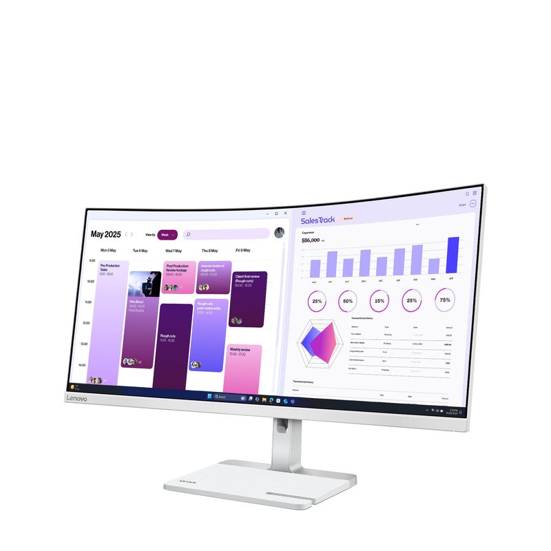 Lenovo L34W-4C Monitor