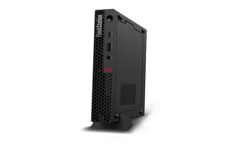 Lenovo ThinkStation P340 Tiny Intel® Core™ i7 i7-10700T 16 GB DDR4-SDRAM 512 GB SSD NVIDIA® Quadro® P1000 Windows 10 Pro Workstation Black