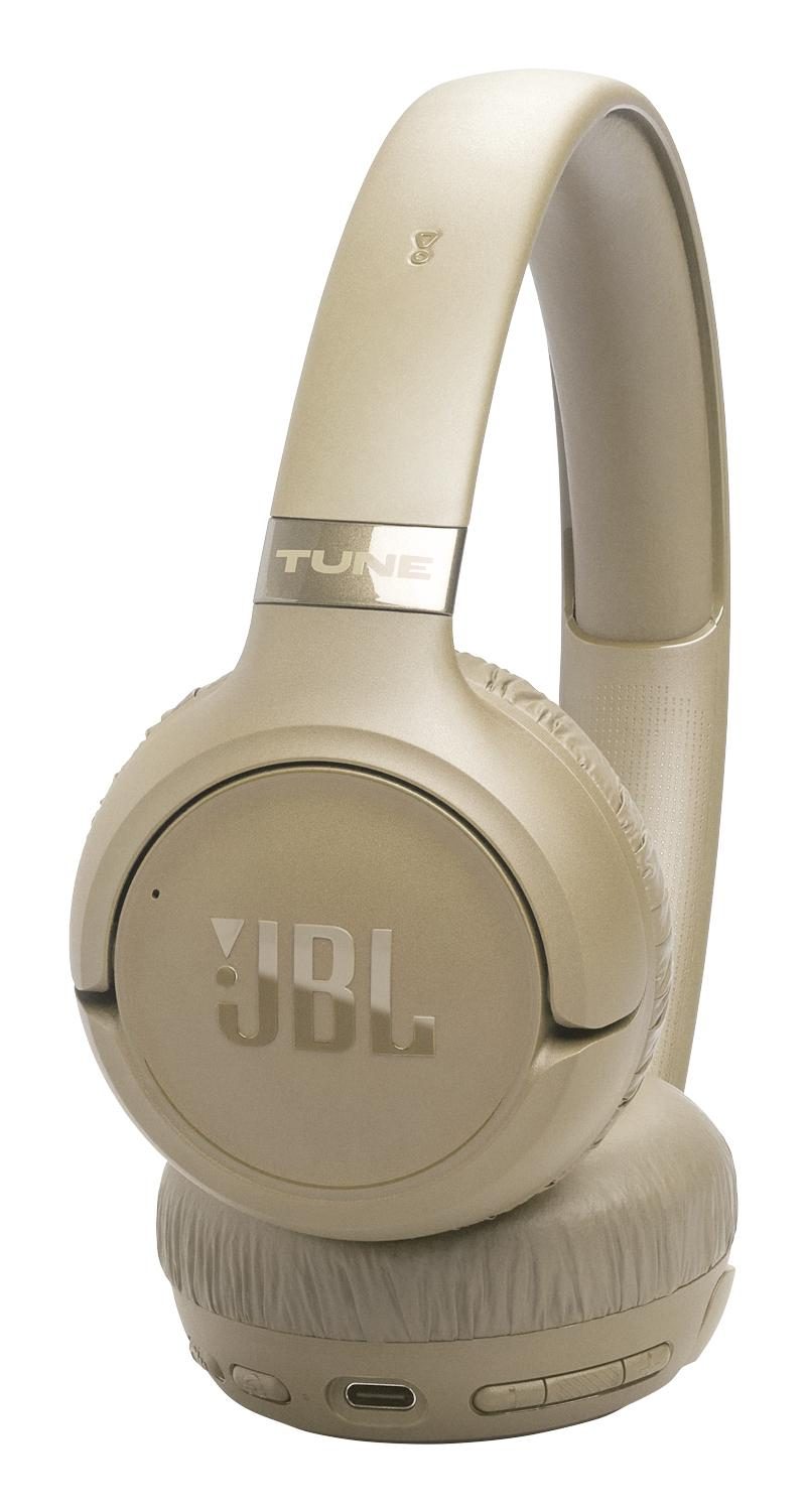 JBL Tune 680NC Headset Wired & Wireless Head-band Calls/Music USB Type-C Bluetooth Beige