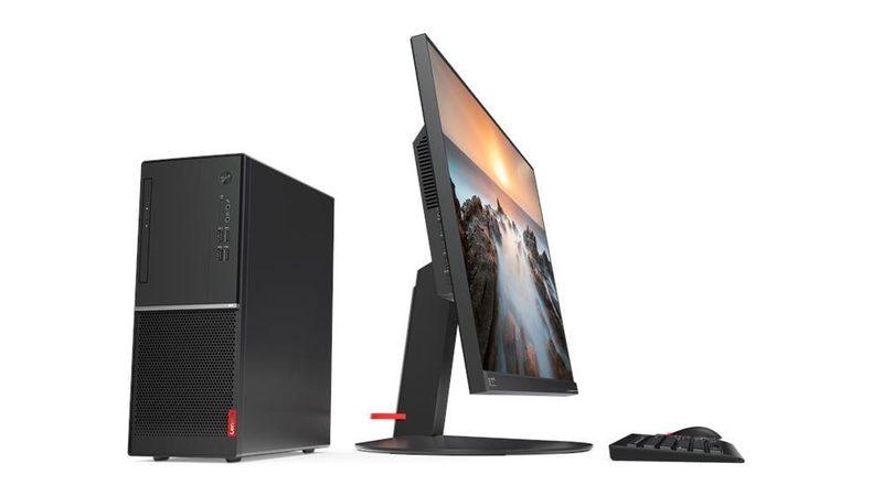 Lenovo V55t-15API AMD Ryzen™ 3 3200G 4 GB DDR4-SDRAM 1 TB HDD Tower PC Black